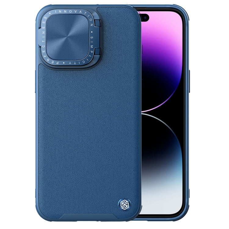 For iPhone 15 Pro Max NILLKIN CamShield Prop Series SagSafe PC + TPU Magnetic Phone Case(Blue) - HoMEdemic™ 