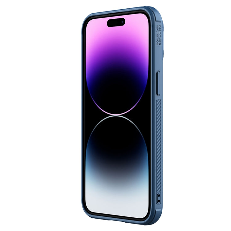 For iPhone 15 Pro Max NILLKIN CamShield Prop Series SagSafe PC + TPU Magnetic Phone Case(Blue) - HoMEdemic™ 