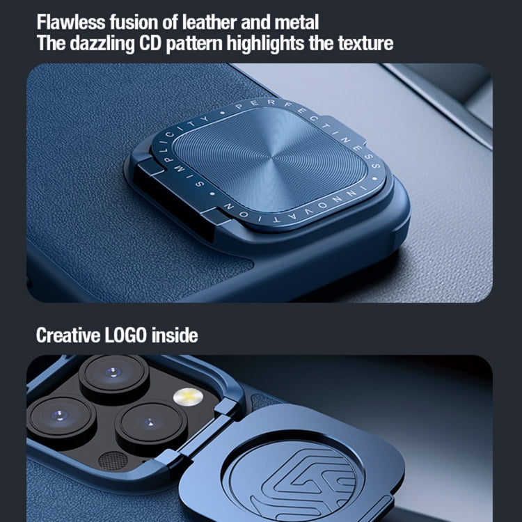For iPhone 15 Pro Max NILLKIN CamShield Prop Series SagSafe PC + TPU Magnetic Phone Case(Blue) - HoMEdemic™ 