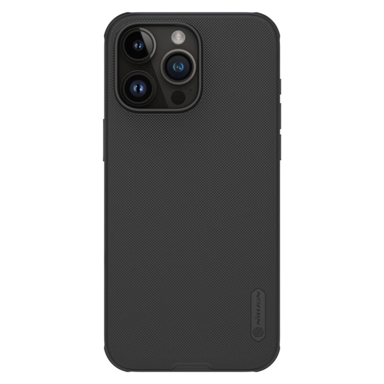 For iPhone 15 Pro Max NILLKIN Frosted Shield Pro Magnetic Magsafe Phone Case(Black) - HoMEdemic™ 