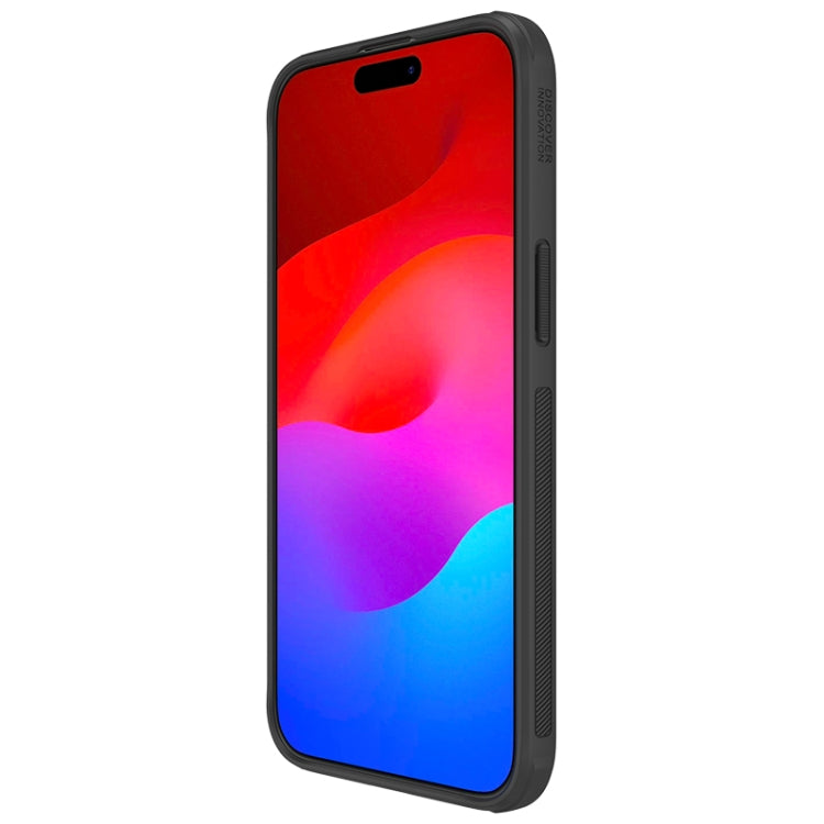 For iPhone 15 Pro Max NILLKIN Frosted Shield Pro PC + TPU Phone Case(Black) - HoMEdemic™ 