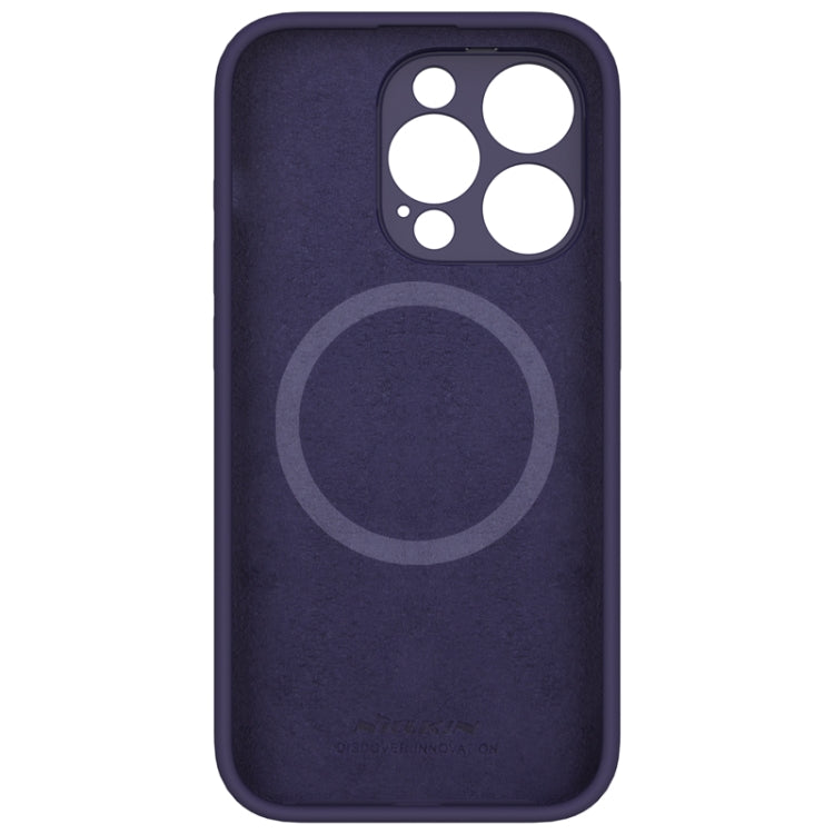 For iPhone 15 Pro Max NILLKIN Lens Wing Magsafe Magnetic Phone Case(Purple) - HoMEdemic™ 