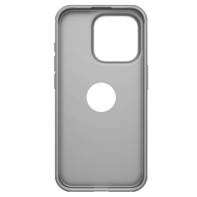 For iPhone 15 Pro Max NILLKIN Super Frosted Shield Pro Phone Protective Case With LOGO Cutout(Grey) - HoMEdemic™ 