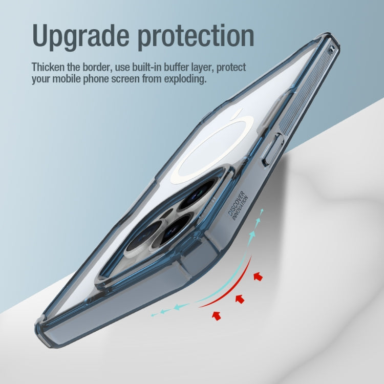 For iPhone 15 Pro Max NILLKIN Ultra Clear Magsafe PC + TPU Phone Case(Transparent) - HoMEdemic™ 
