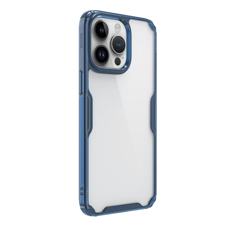 For iPhone 15 Pro Max NILLKIN Ultra Clear PC + TPU Phone Case(Blue) - HoMEdemic™ 