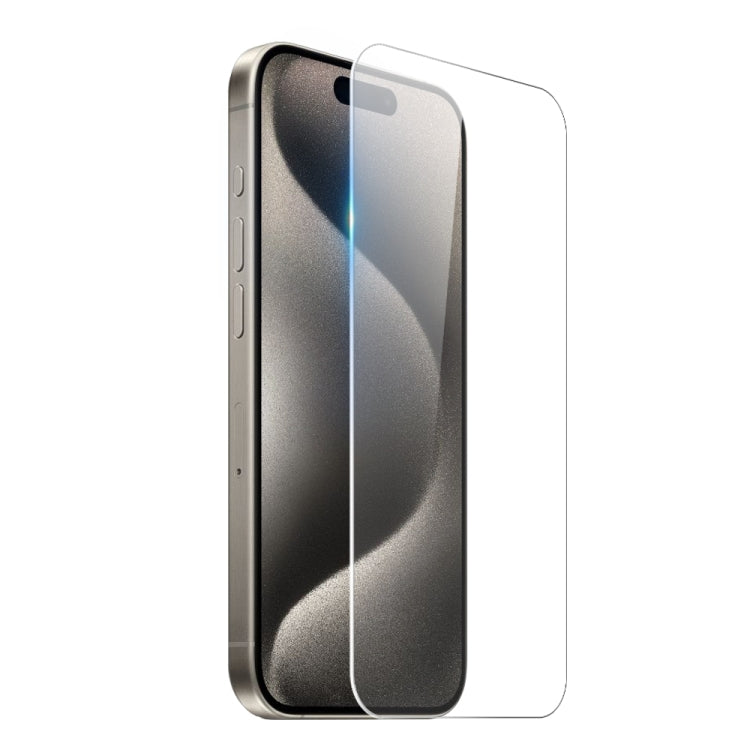 For iPhone 15 Pro Max NORTHJO 3 in 1 TPU Phone Case with Screen Film and Lens Film(Clear) - HoMEdemic™ 