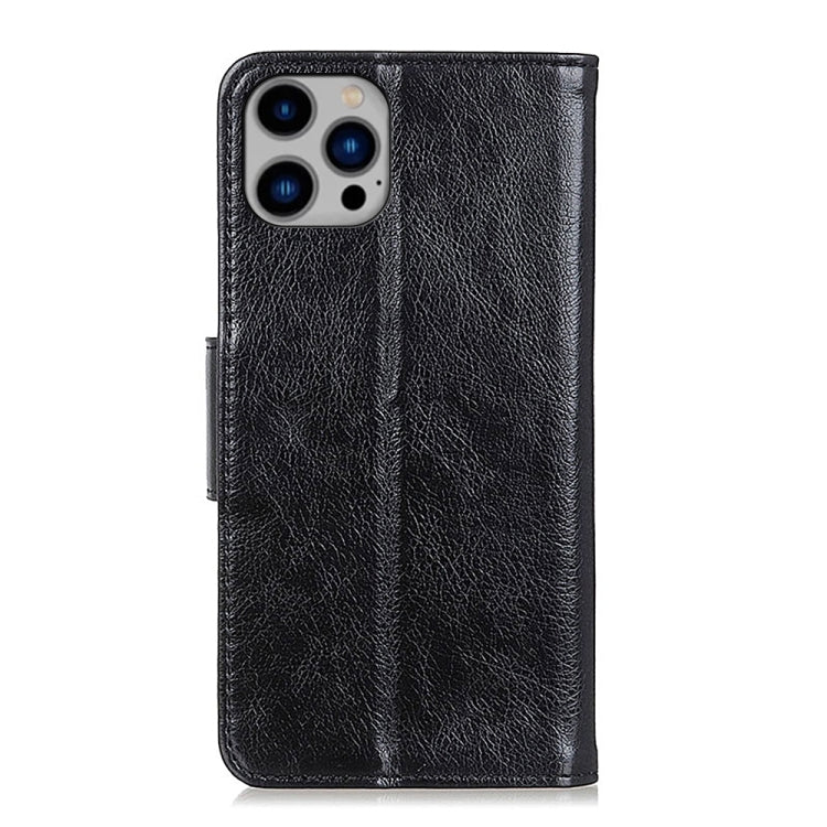 For iPhone 15 Pro Max Nappa Texture Leather Case(Black) - HoMEdemic™ 