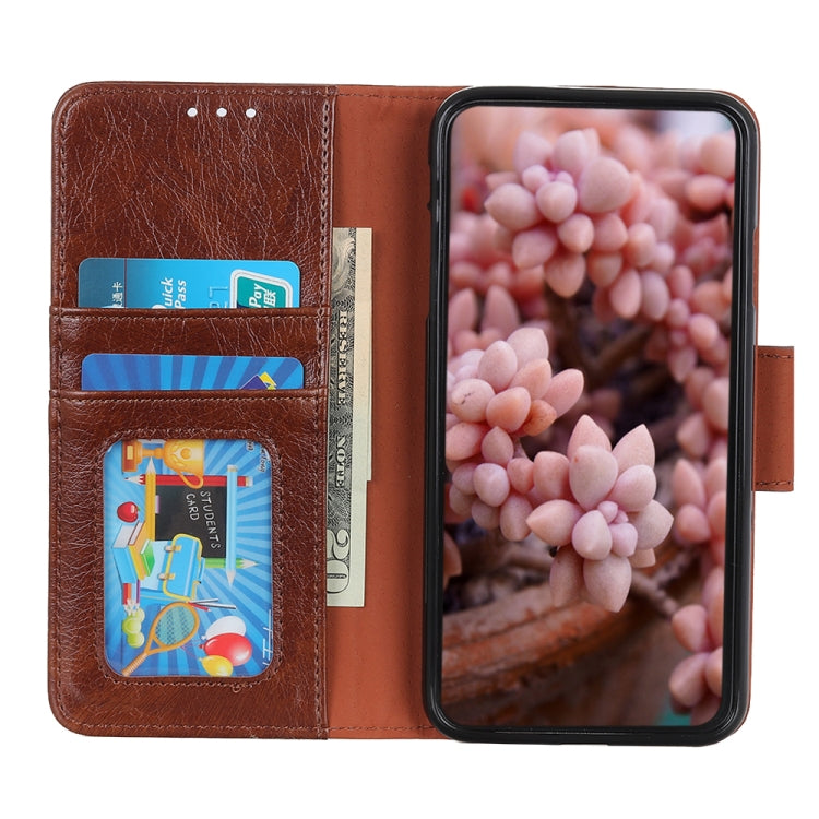 For iPhone 15 Pro Max Nappa Texture Leather Case(Brown) - HoMEdemic™ 