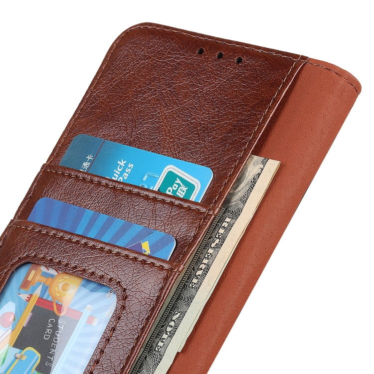 For iPhone 15 Pro Max Nappa Texture Leather Case(Brown) - HoMEdemic™ 