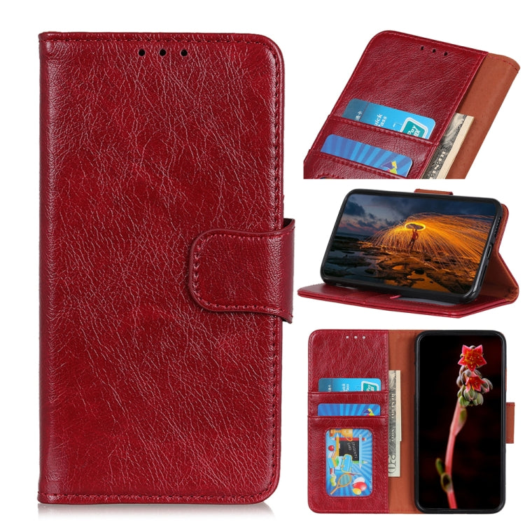 For iPhone 15 Pro Max Nappa Texture Leather Case(Red) - HoMEdemic™ 