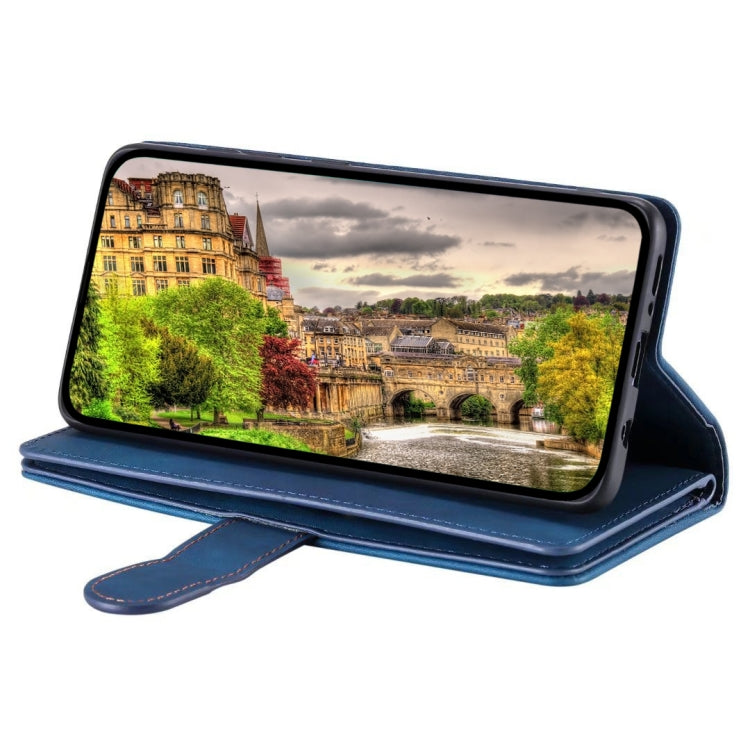 For iPhone 15 Pro Max Nine Card Zipper Bag Leather Phone Case with Lanyard(Blue) - HoMEdemic™ 