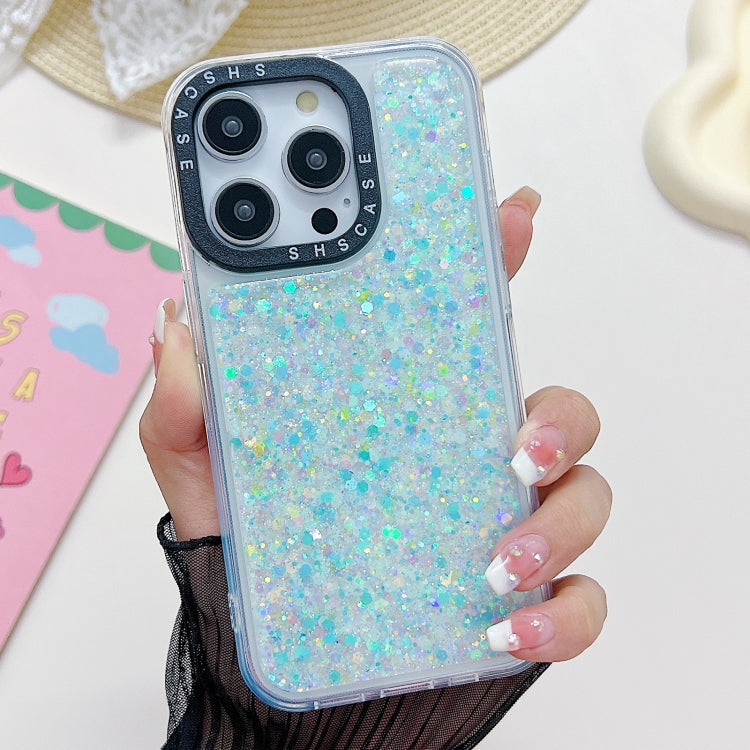 For iPhone 15 Pro Max Noctilucent Light Drip Glue Shockproof Phone Case(Green) - HoMEdemic™ 