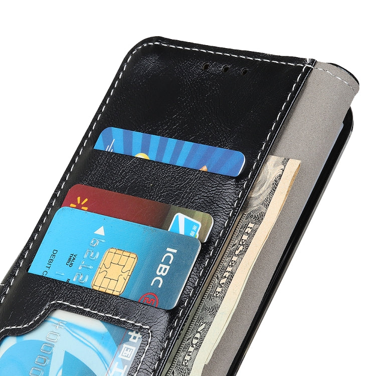 For iPhone 15 Pro Max Retro Crazy Horse Texture Horizontal Flip Leather Phone Case(Black) - HoMEdemic™ 