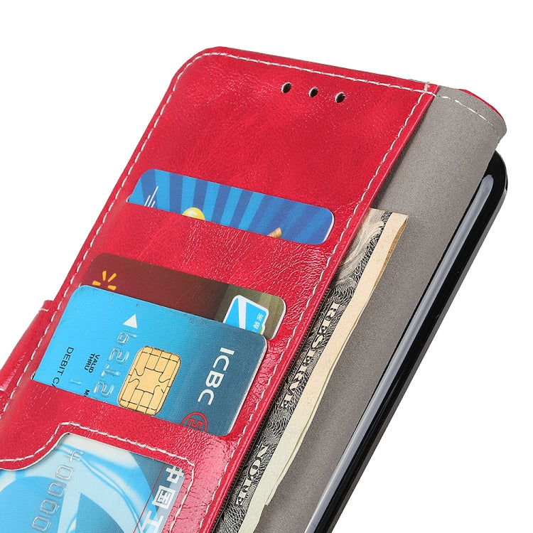 For iPhone 15 Pro Max Retro Crazy Horse Texture Horizontal Flip Leather Phone Case(Red) - HoMEdemic™ 