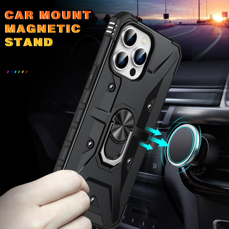 For iPhone 15 Pro Max Ring Holder Phone Case(Black) - HoMEdemic™ 