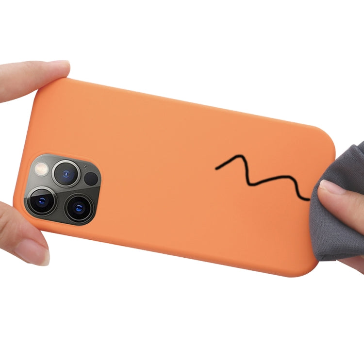 For iPhone 15 Pro Max Shockproof Silicone Magsafe Phone Case(Gold Orange) - HoMEdemic™ 