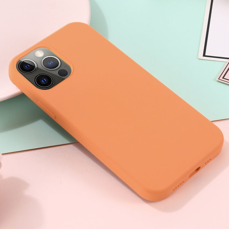 For iPhone 15 Pro Max Shockproof Silicone Magsafe Phone Case(Gold Orange) - HoMEdemic™ 