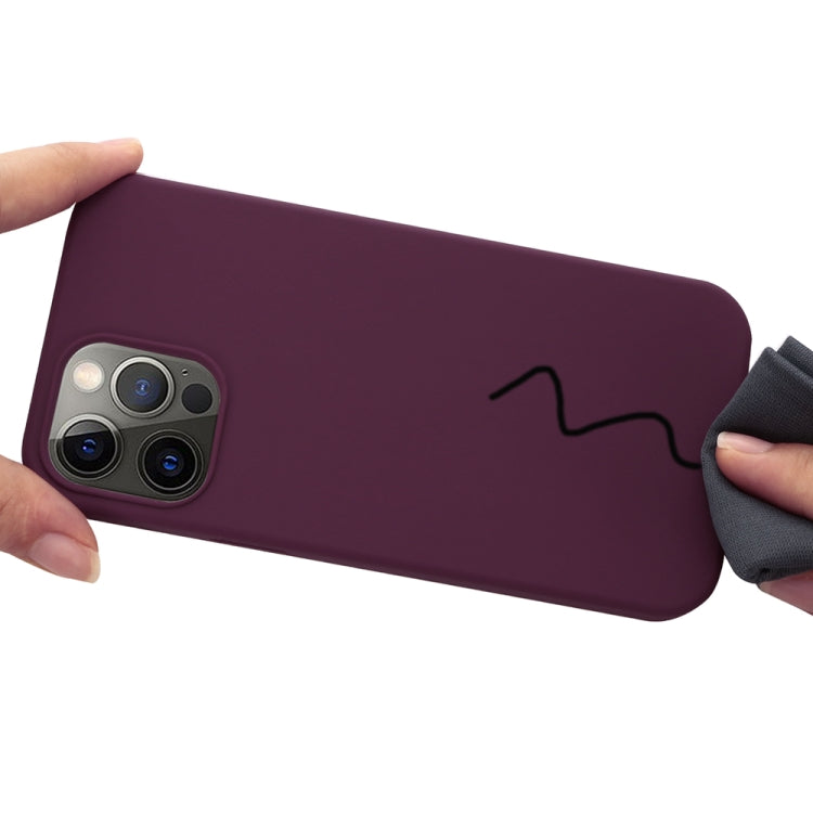 For iPhone 15 Pro Max Shockproof Silicone Magsafe Phone Case(Plum Color) - HoMEdemic™ 