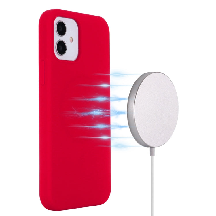 For iPhone 15 Pro Max Shockproof Silicone Magsafe Phone Case(Red) - HoMEdemic™ 