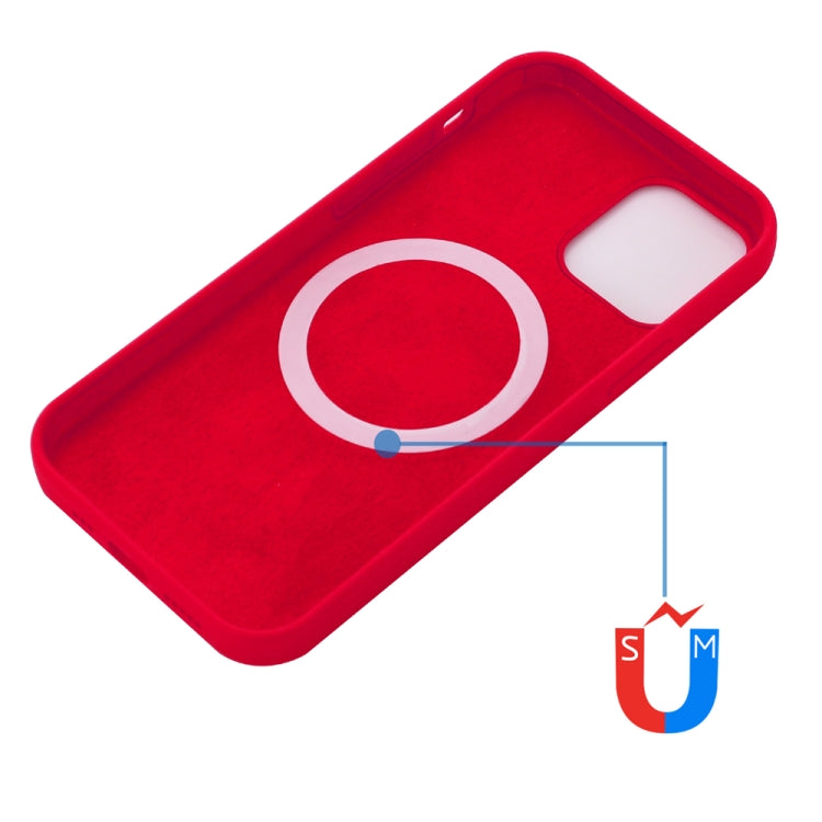 For iPhone 15 Pro Max Shockproof Silicone Magsafe Phone Case(Red) - HoMEdemic™ 