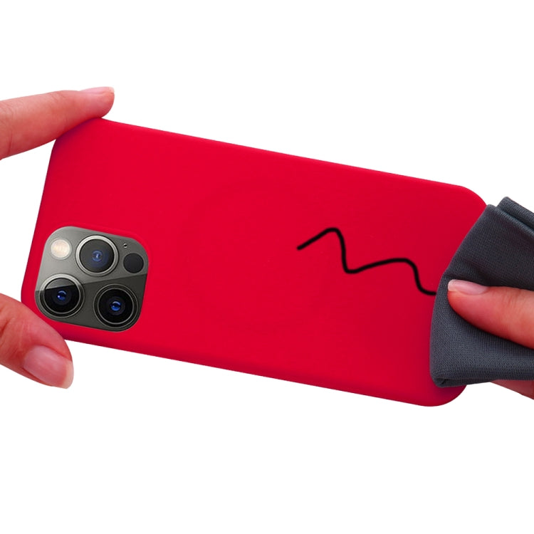 For iPhone 15 Pro Max Shockproof Silicone Magsafe Phone Case(Red) - HoMEdemic™ 