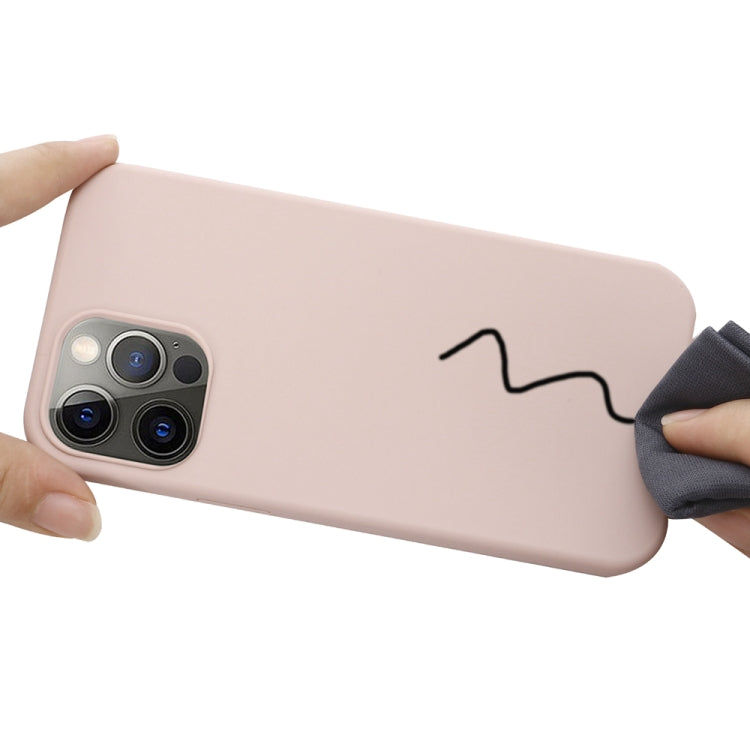 For iPhone 15 Pro Max Shockproof Silicone Magsafe Phone Case(Sand Pink) - HoMEdemic™ 