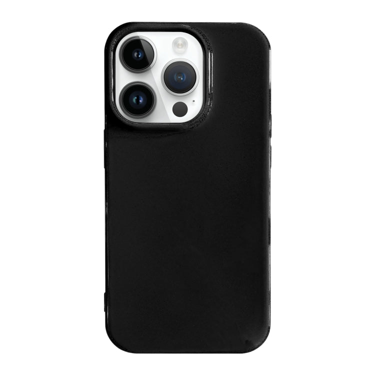 For iPhone 15 Pro Max Shockproof Solid Color TPU Phone Case(Black) - HoMEdemic™ 
