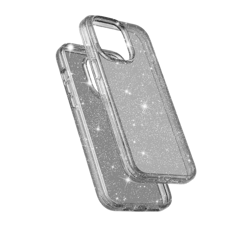 For iPhone 15 Pro Max Shockproof Terminator Glitter Powder Phone Case(Black) - HoMEdemic™ 