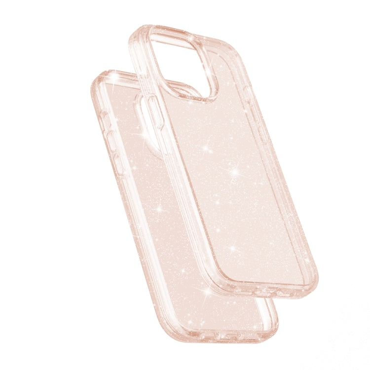 For iPhone 15 Pro Max Shockproof Terminator Glitter Powder Phone Case(Gold) - HoMEdemic™ 
