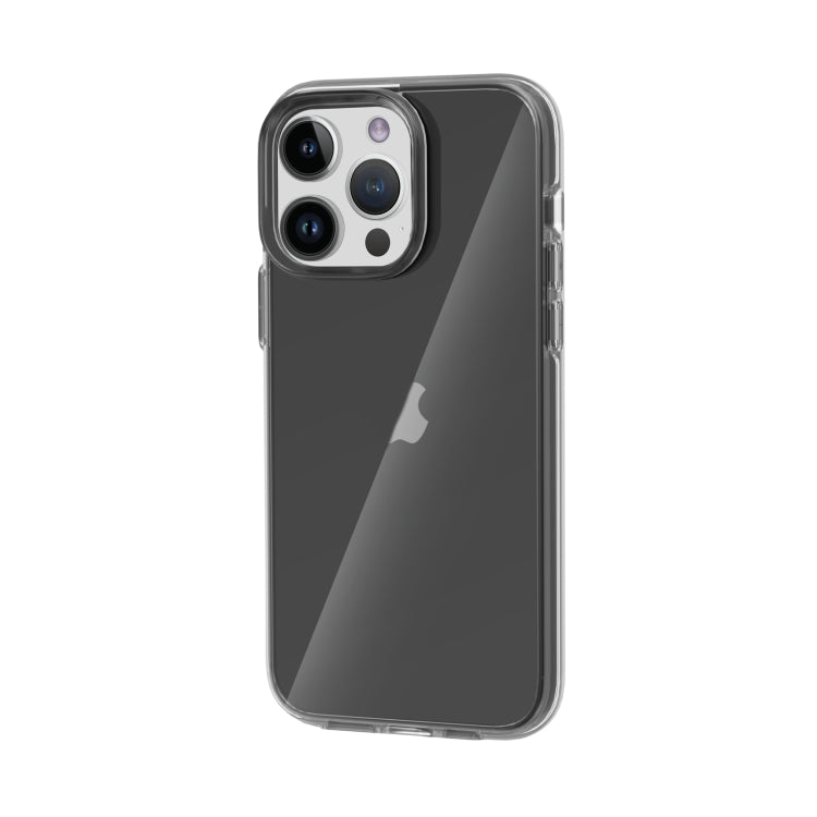 For iPhone 15 Pro Max Shockproof Terminator Transparent Phone Case(Grey) - HoMEdemic™ 
