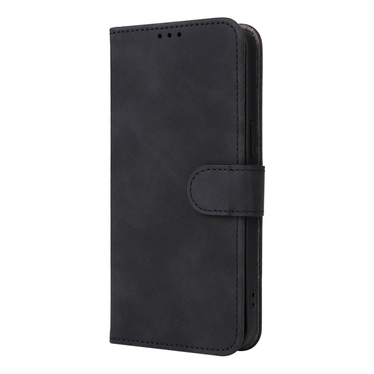 For iPhone 15 Pro Max Skin Feel Magnetic Flip Leather Phone Case(Black) - HoMEdemic™ 