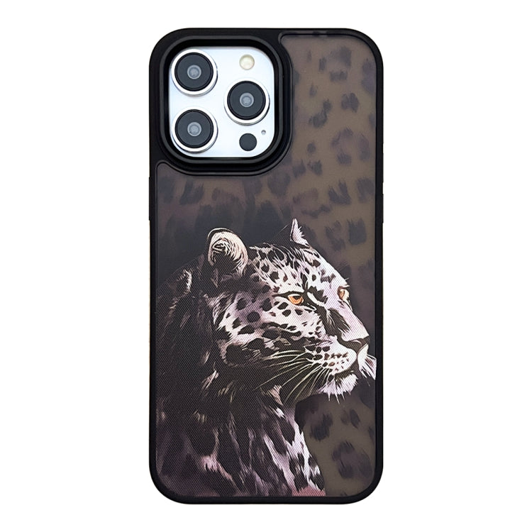 For iPhone 15 Pro Max Skin Feel Matte TPU+PC Shockproof Phone Case(Leopard) - HoMEdemic™ 