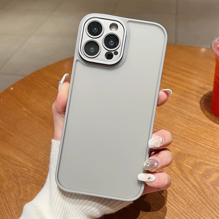 For iPhone 15 Pro Max Skin Feel Phone Case with Lens Film(Primary Color) - HoMEdemic™ 