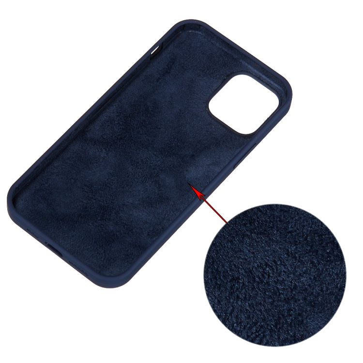 For iPhone 15 Pro Max Solid Color Silicone Phone Case(Midnight Blue) - HoMEdemic™ 