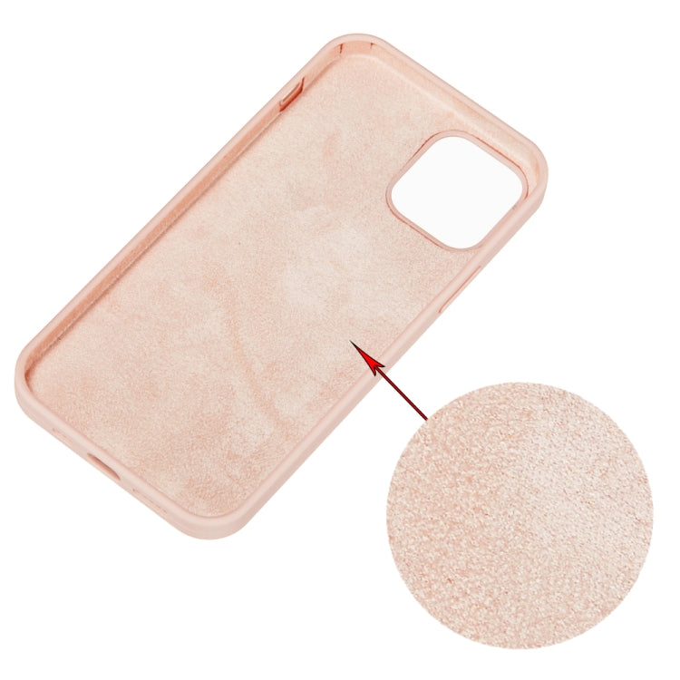 For iPhone 15 Pro Max Solid Color Silicone Phone Case(Sand Pink) - HoMEdemic™ 