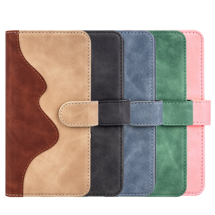 For iPhone 15 Pro Max Stitching Horizontal Flip Leather Phone Case(Green) - HoMEdemic™ 
