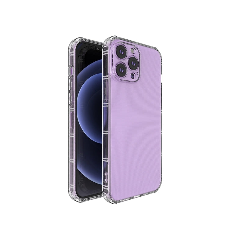 For iPhone 15 Pro Max Straight Side Dual Bone Anti-fall TPU Phone Case(Transparent) - HoMEdemic™ 
