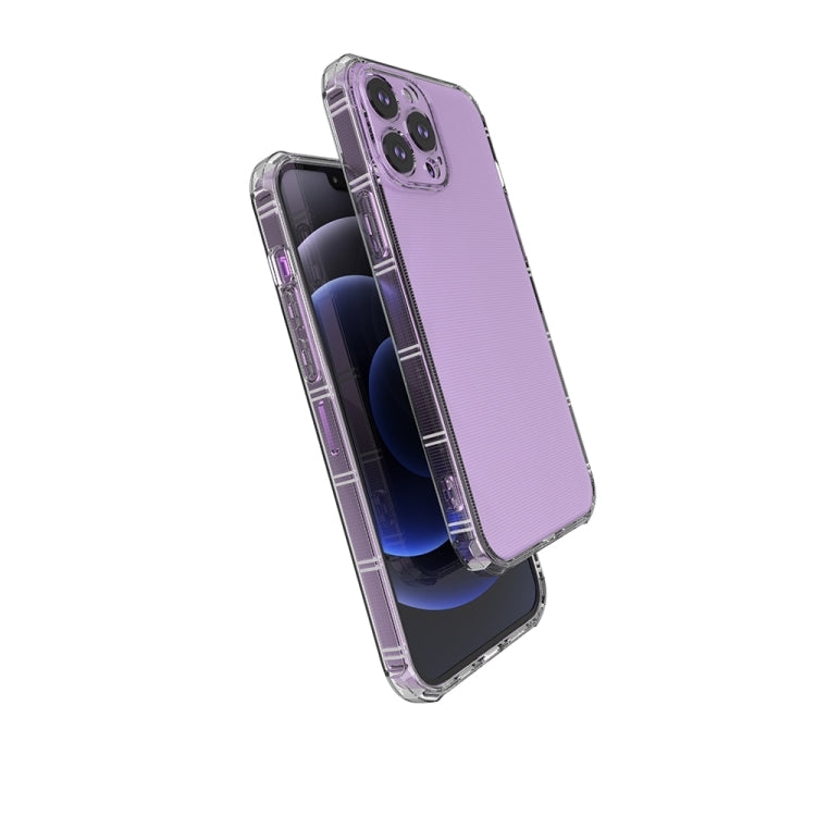 For iPhone 15 Pro Max Straight Side Dual Bone Anti-fall TPU Phone Case(Transparent) - HoMEdemic™ 