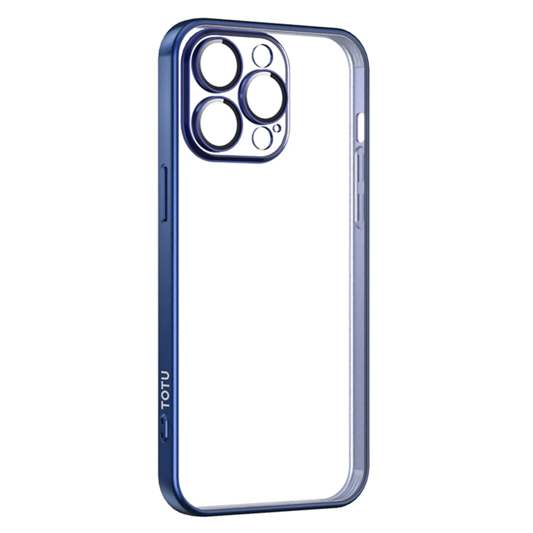 For iPhone 15 Pro Max TOTUDESIGN PC-2 Series Electroplating TPU Phone Case(Blue) - HoMEdemic™ 