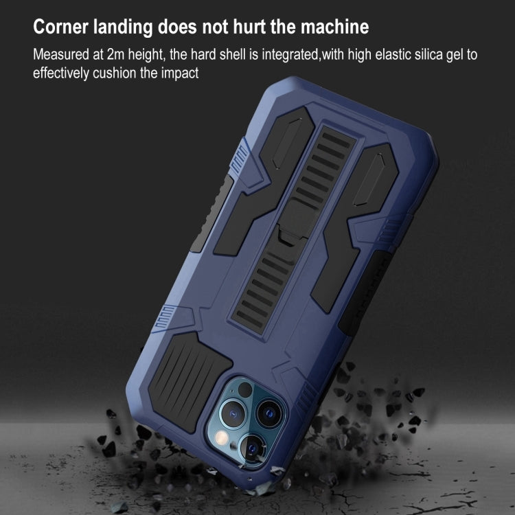 For iPhone 15 Pro Max Vanguard Warrior All Inclusive Double-color Phone Case(Black) - HoMEdemic™ 