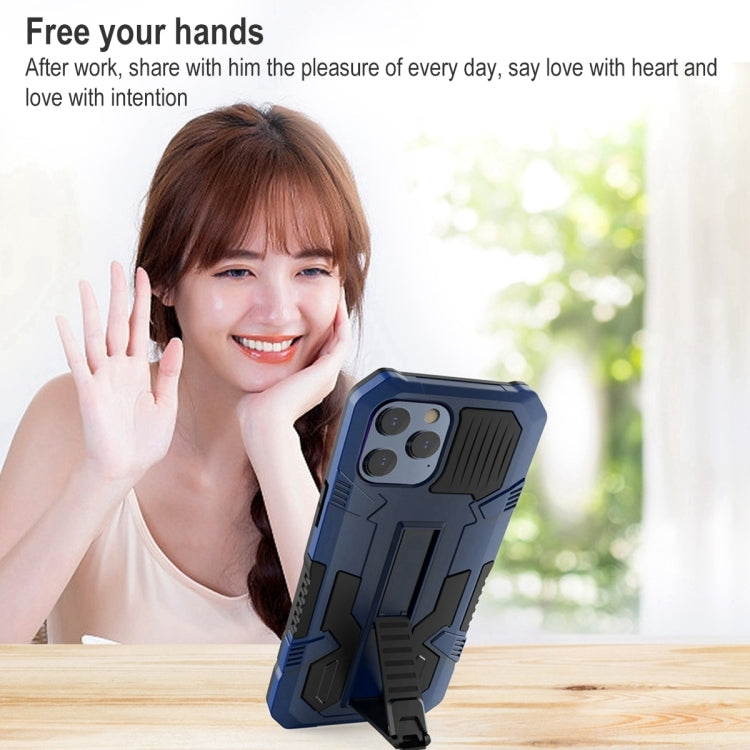 For iPhone 15 Pro Max Vanguard Warrior All Inclusive Double-color Phone Case(Dark Green) - HoMEdemic™ 