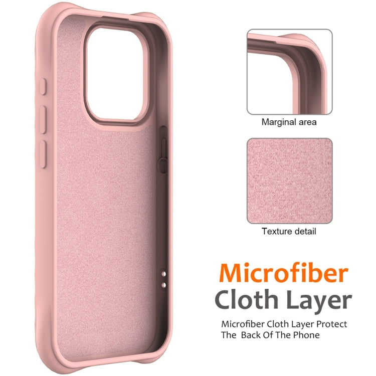 For iPhone 15 Pro Max Wave Texture MagSafe Magnetic Liquid Silicone Phone Case(Pink) - HoMEdemic™ 