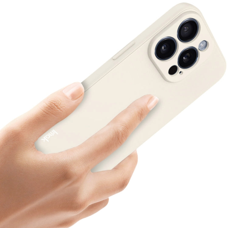 For iPhone 15 Pro Max imak UC-4 Series Straight Edge TPU Phone Case(White) - HoMEdemic™ 