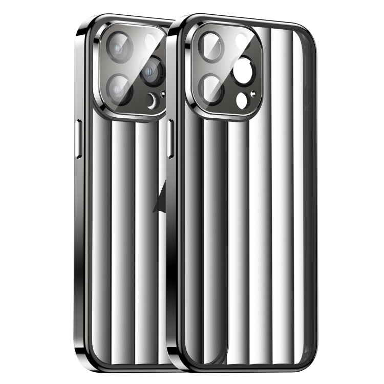 For iPhone 15 Pro Milkyway Series Electroplated TPU + PC Phone Case(Black) - HoMEdemic™ 
