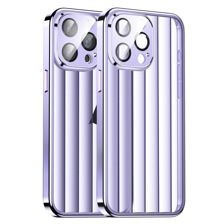 For iPhone 15 Pro Milkyway Series Electroplated TPU + PC Phone Case(Purple) - HoMEdemic™ 