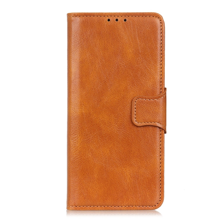 For iPhone 15 Pro Mirren Crazy Horse Texture Horizontal Flip Leather Phone Case(Brown) - HoMEdemic™ 