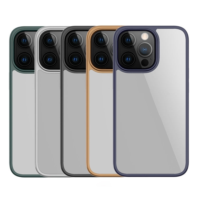 For iPhone 15 Pro Mutural Jiantou Series Electroplating Phone Case(Grey) - HoMEdemic™ 