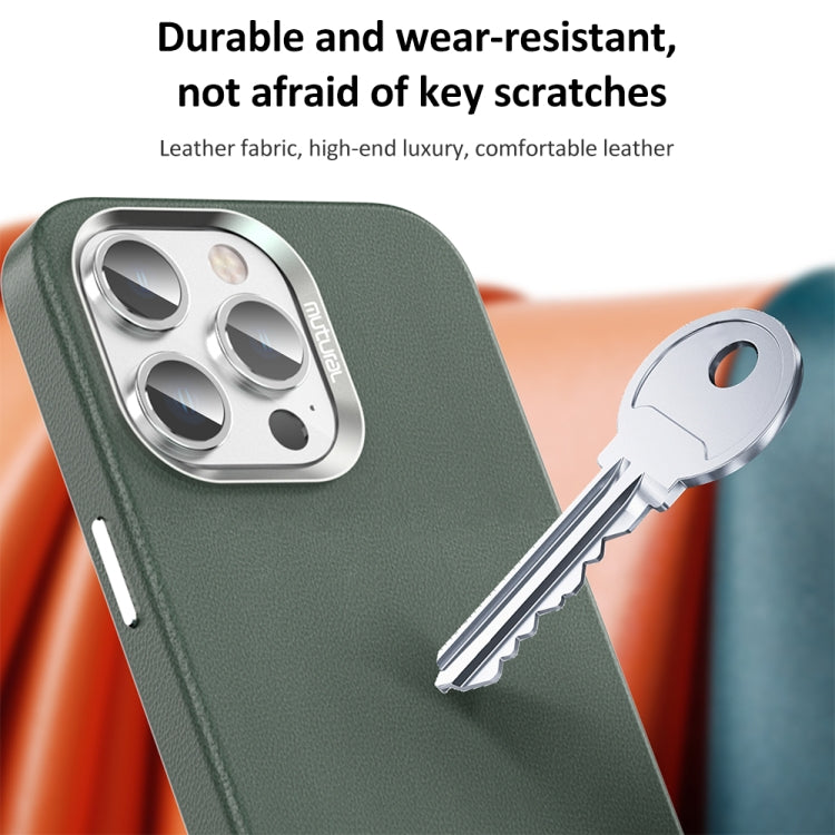 For iPhone 15 Pro Mutural Mingdian Series MagSafe Magnetic Phone Case(Blue) - HoMEdemic™ 