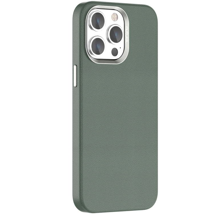 For iPhone 15 Pro Mutural Mingdian Series MagSafe Magnetic Phone Case(Green) - HoMEdemic™ 