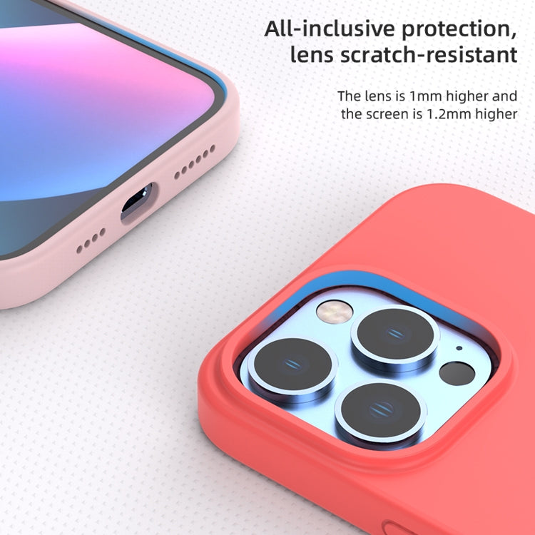 For iPhone 15 Pro Mutural Yuemu Series Liquid Silicone Phone Case(Light Blue) - HoMEdemic™ 
